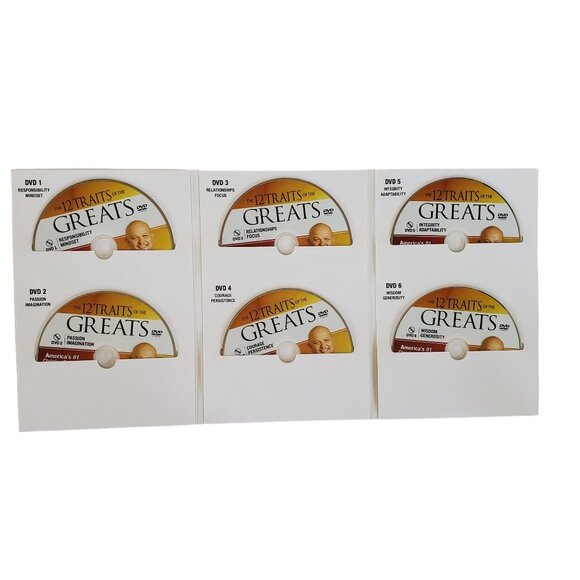 The 12 Traits Of The Greats Book Set By Dr. Dave Martin 6 CDs & 6 DVDs, Workbook - Picture 10 of 12